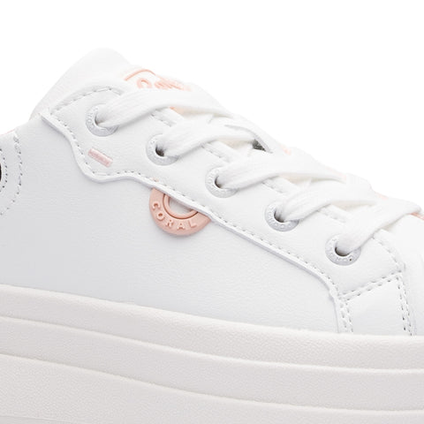 Coral Tenis Domma White/Navy, para Mujer