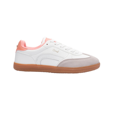 Coral Tenis Emporia White/Peach, para Mujer