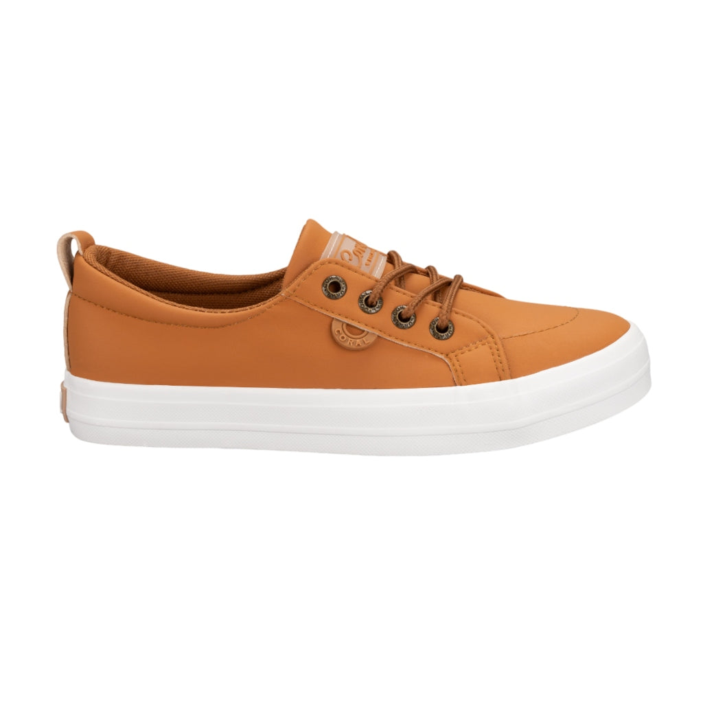 Coral Tenis Jules 3 Camel, para Mujer