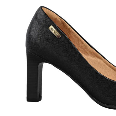 Natural Zapato de Tacón Andrea Black, para Mujer