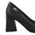 Natural Zapato de Tacón Dallas Black, para Mujer