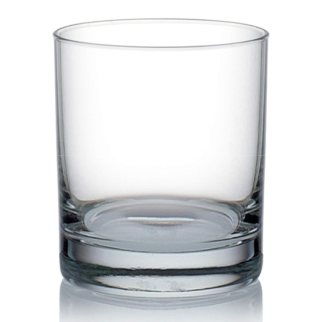 Crisa Vaso de Vidrio para Whisky 11 Oz Uso Profesional , Regalía