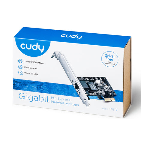 Cudy Adaptador Gigabit PCI Express Network, PE10