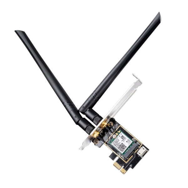 Cudy Adaptador PCI Express WiFi 6 tribanda AX5400, WE3000