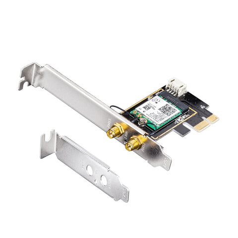 Cudy Adaptador PCI Express WiFi 6 tribanda AX5400, WE3000