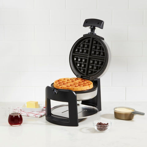 Cuisinart Wafflera Antiadherente Rotativa, WAFF30