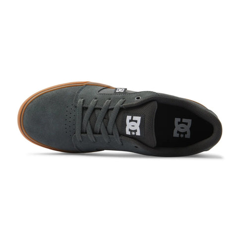 DC Shoes Tenis Anvil Shoe Gris/Café, para Hombre