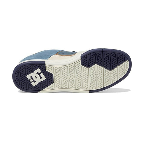 DC Shoes Tenis Cure Navy/Stone Blue, para Hombre