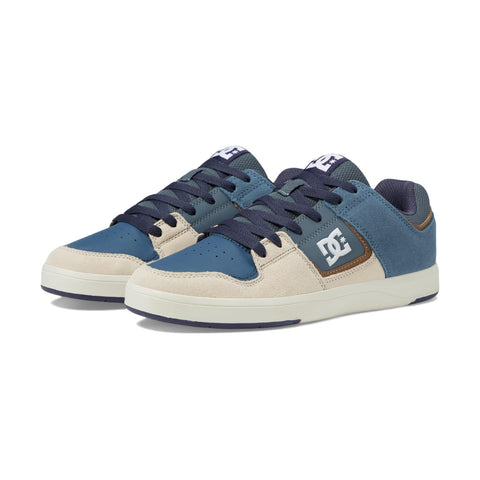 DC Shoes Tenis Cure Navy/Stone Blue, para Hombre