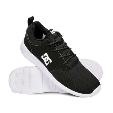 DC Shoes Tenis Midway SN M Negro/Blanco, para Hombre