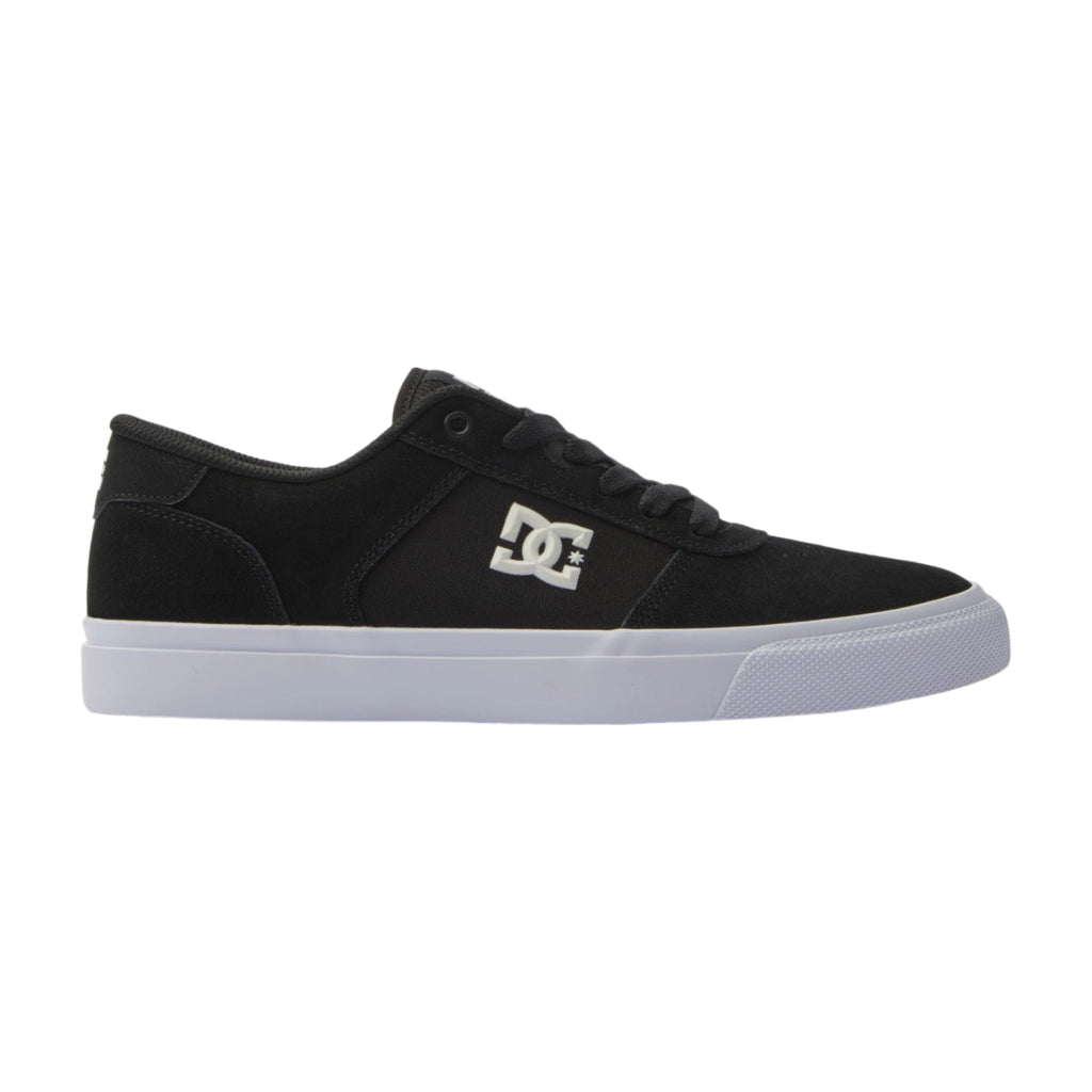 DC Shoes Tenis Tecnik Negro/Blanco, para Hombre