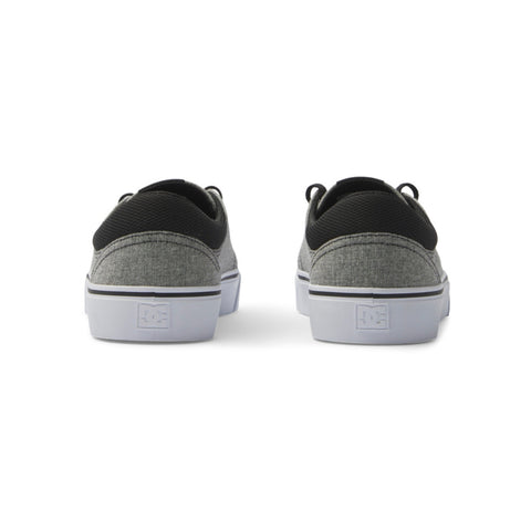 DC Shoes Tenis Trase  TX Gris/Blanco, para Hombre