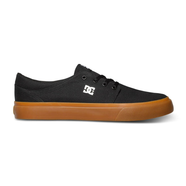 DC Shoes Tenis Trase TX Negro/Café, para Adolescente