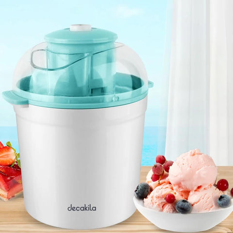 Decakila Máquina de Helados Alámbrica 1.5 Litros (KUCM003W)