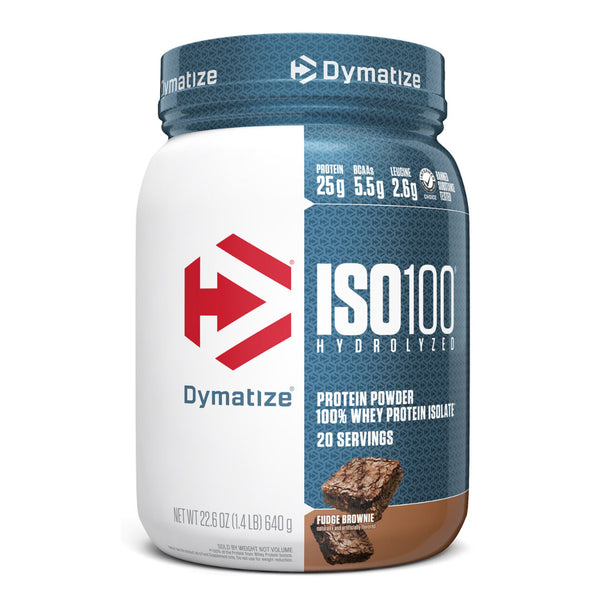 Dymatize Proteína ISO100 Hidrolizada Fudge Brownie, 640g