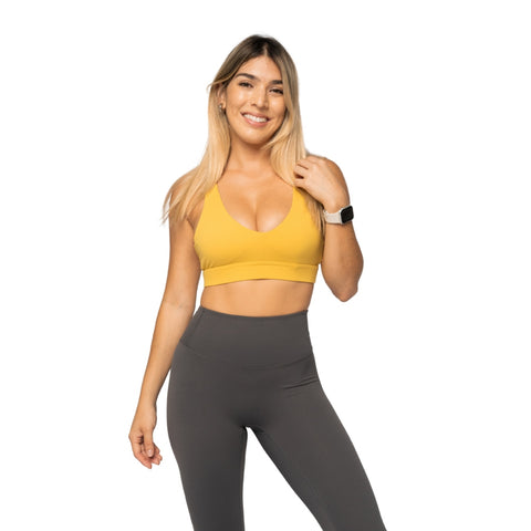 ETM Licra Deportiva para Mujer, Gris