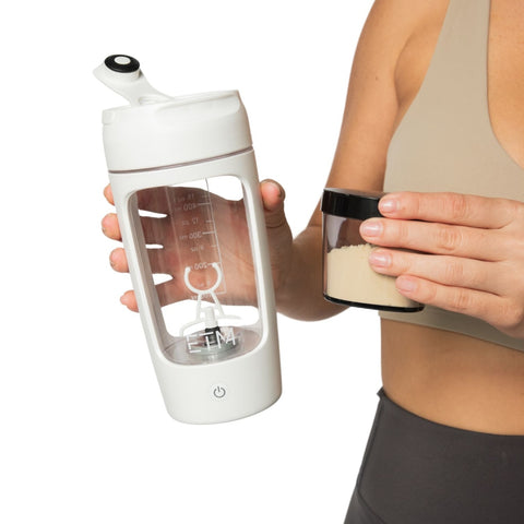 ETM Shaker Eléctrico y Portátil, Blanco