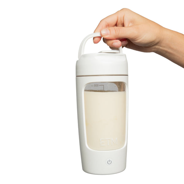 ETM Shaker Eléctrico y Portátil, Blanco