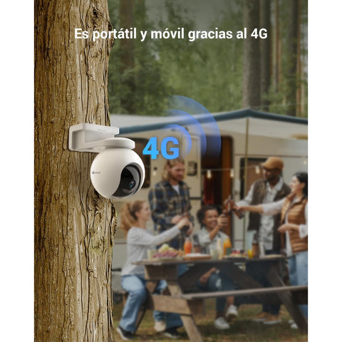 EZVIZ EB8 Cámara 4G con batería