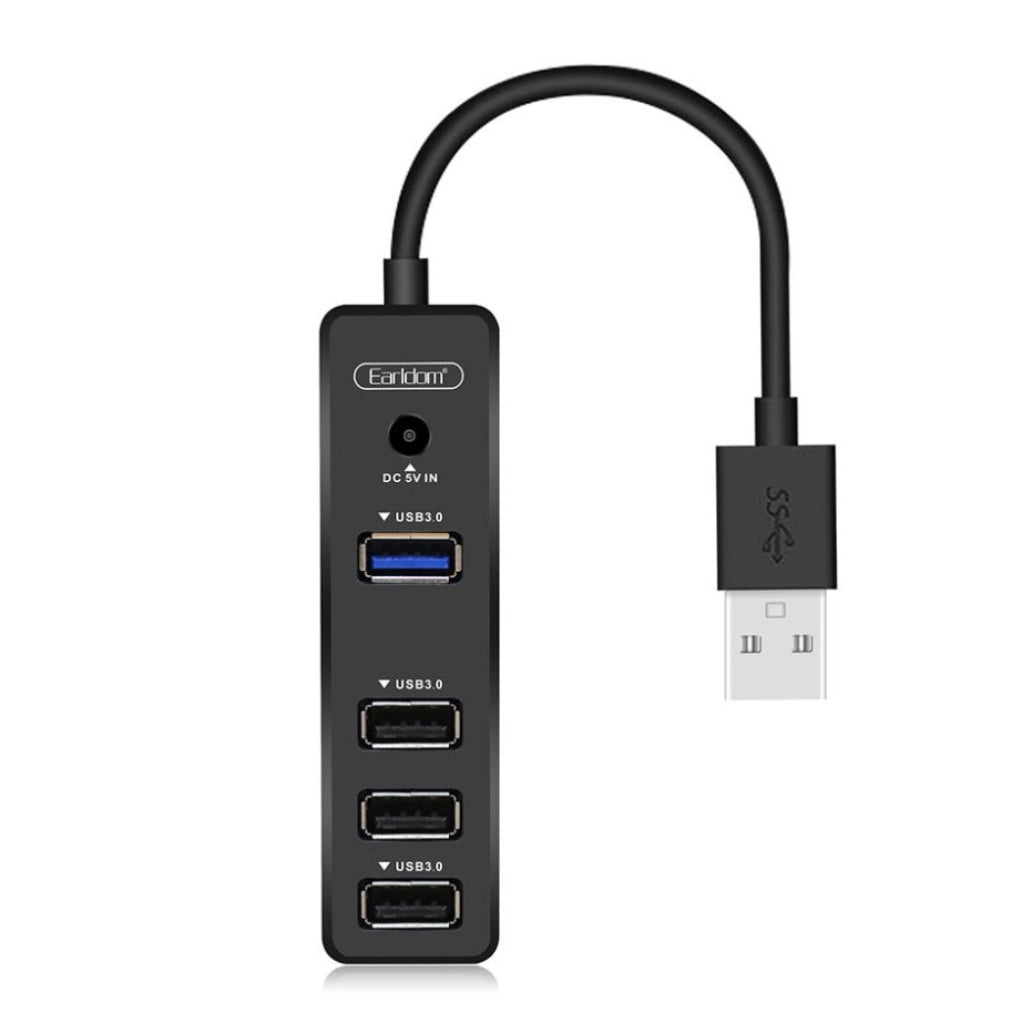 Earldom Hub USB Tipo A 3.0 4 en 1 (ET-HUB07)