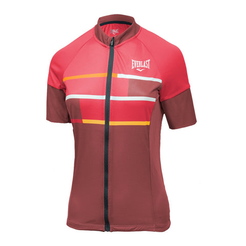 Everlast Camisa de Ciclismo Edge Rojo, para Mujer