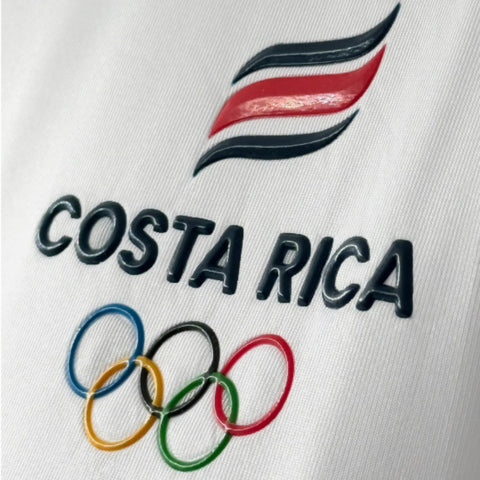 Everlast Camiseta Deportiva Comité Olímpico París 2024 Costa Rica Blanco, para Mujer