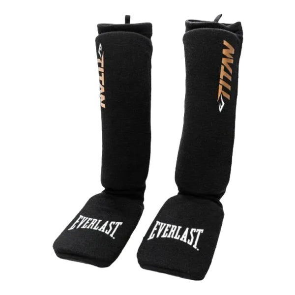 Everlast Espinillera de MMA Titán, Negro