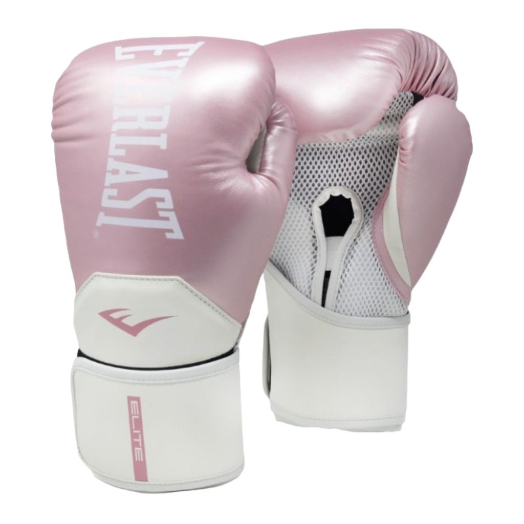 Everlast Guantes para Boxeo Elite 2, Rosa/Blanco