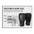 Everlast Guantes para Boxeo Elite Cardio, Negro/Dorado