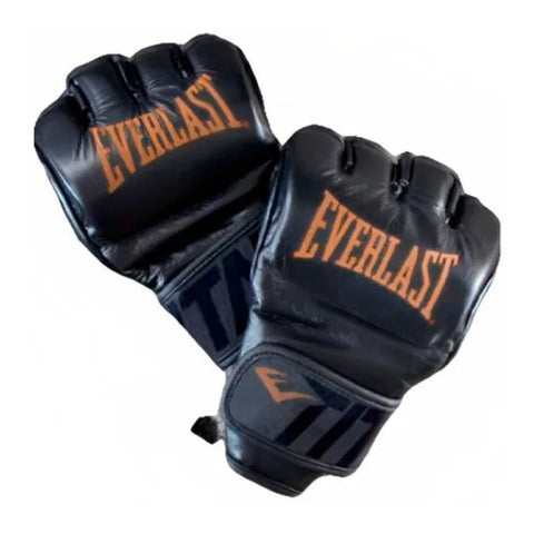 Everlast Guantes para MMA Titán Pro, Negro