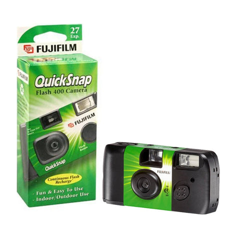 Fujifilm Cámara Análoga Quicksnap Flash 400