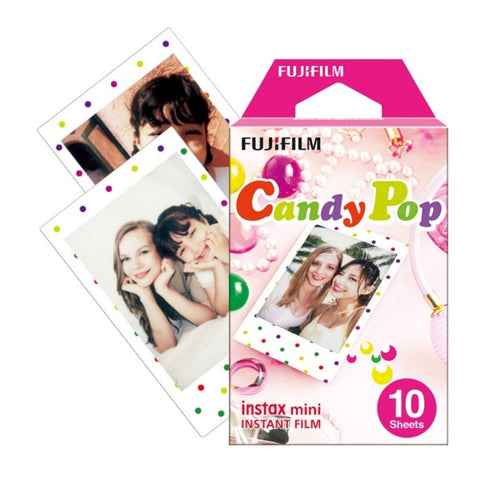 Fujifilm Papel Fotográfico Instax Mini Candy Pop, 10 Unidades