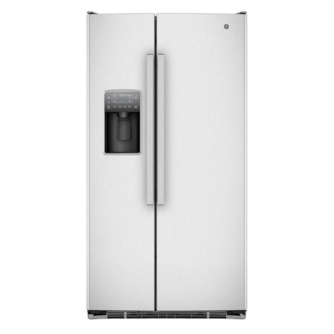 GE Appliances Refrigeradora Side by Side 26 Pies Cúbicos, GNM26AETFSS