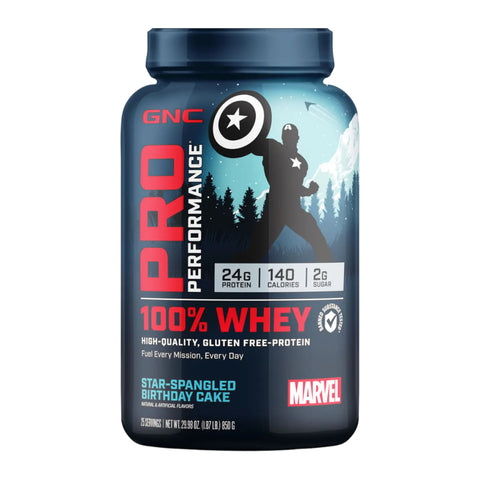 GNC Suplemento Deportivo Proteína Whey Pro Performance Marvel, 850g