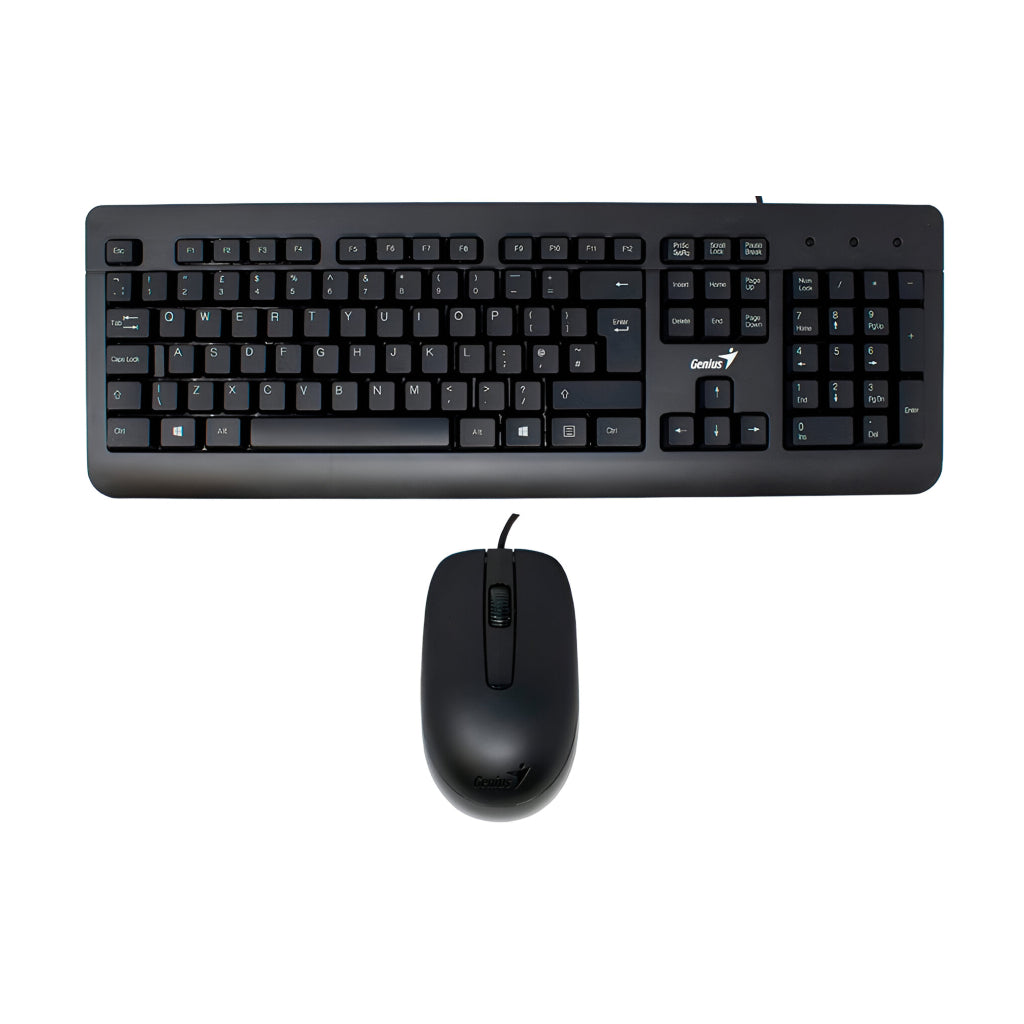 Genius Kit Teclado y Mouse Alámbrico KM-160 SP, 31330001414