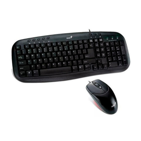 Genius Kit Teclado y Mouse Alámbrico Smart KM-200, 31330003401