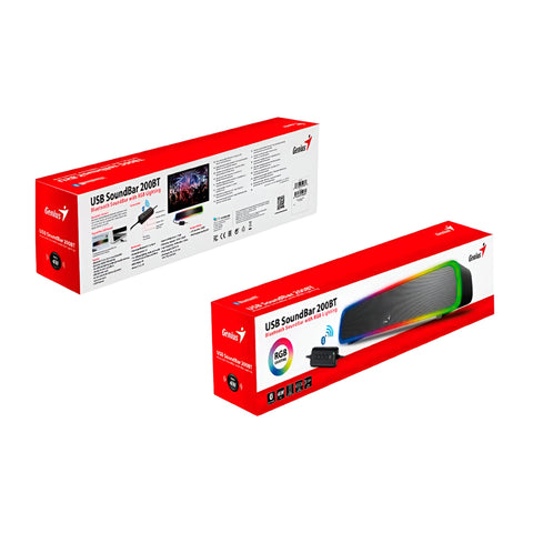 Genius Parlante Inalámbrico Portatil Soundbar 200BT, 31730045400