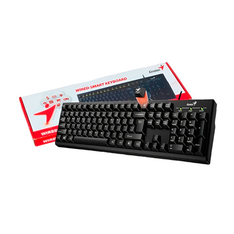 Genius Teclado Alámbrico KB-100X SP, 31310049401