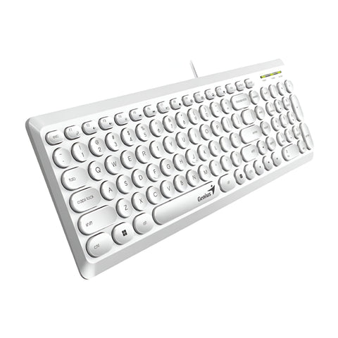 Genius Teclado Alámbrico Slimstar Q200 SP