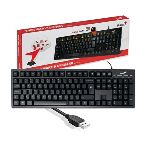 Genius Teclado Alámbrico KB-7100X SP, 31320001401