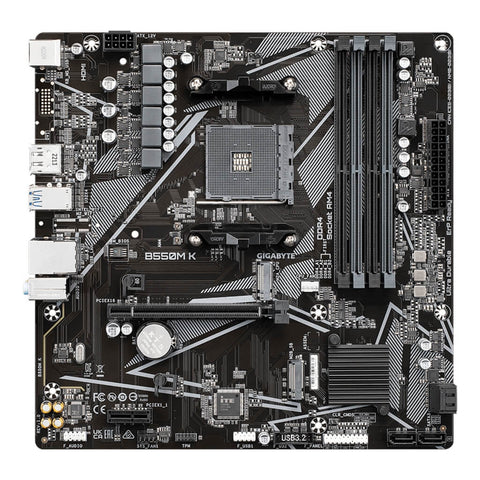 Gigabyte Tarjeta Madre AMD AM4, B550M K