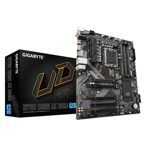 Gigabyte Tarjeta Madre Intel LGA1700, B760 DS3H AX DDR4