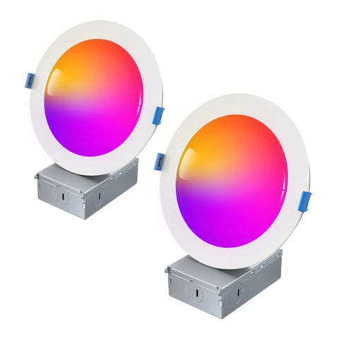 Govee Set Luces de Pared Inteligente LED 4" H601B, 2 Unidades