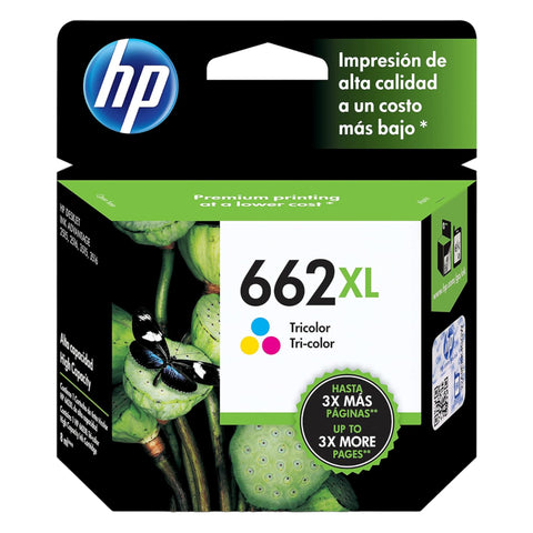 HP Cartucho de Tinta Original Tricolor 662XL (CZ106AL)