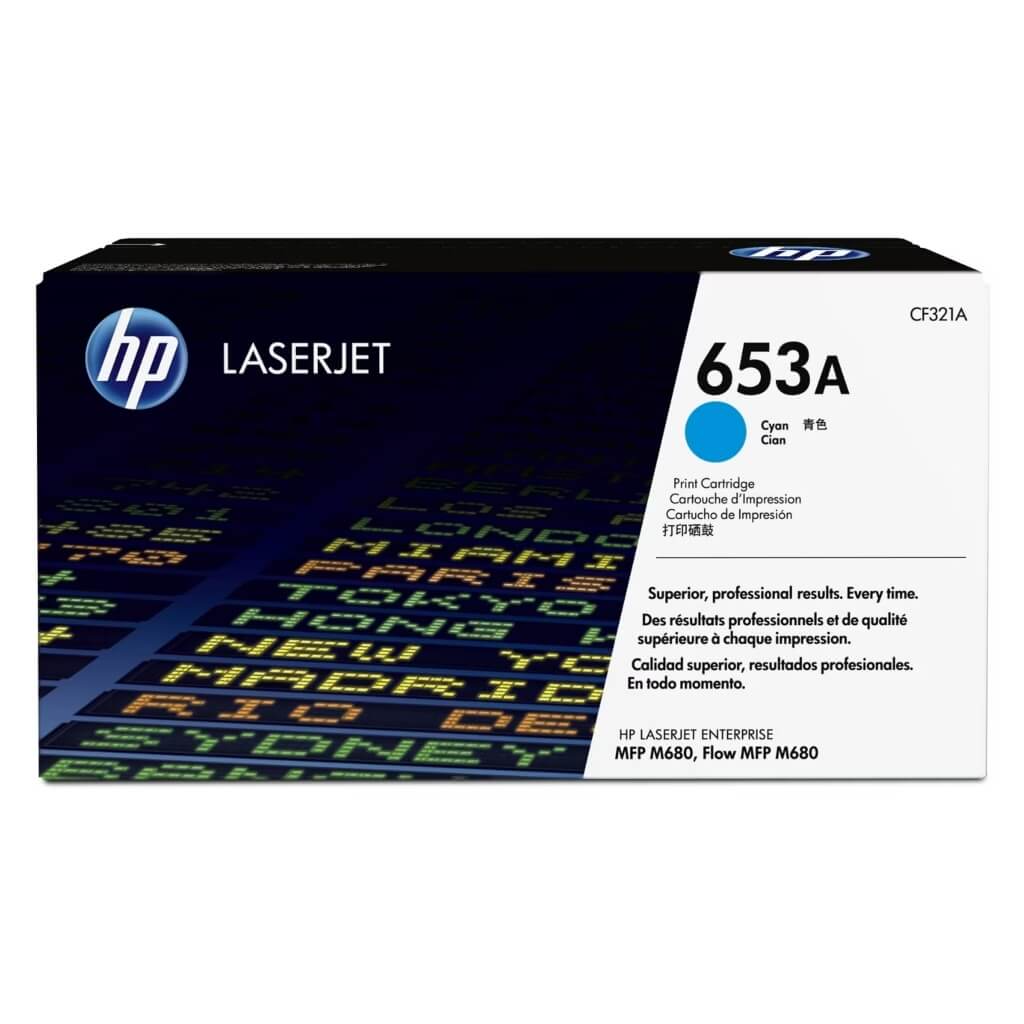 HP Tóner de Tinta Original LaserJet 653A