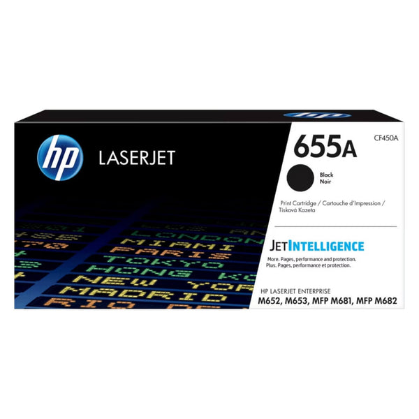 HP Tóner de Tinta Original LaserJet 655A, CF450A