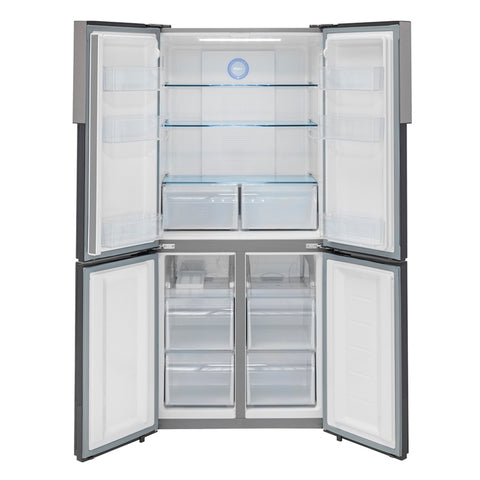 Haier Refrigeradora French Door 16 pies Cúbicos, HQM458BKNSS0