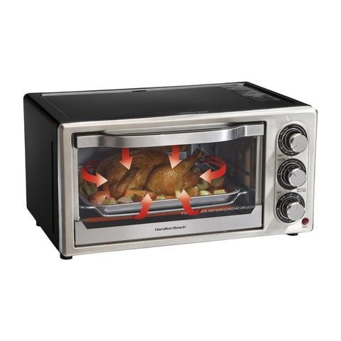 Hamilton Beach Horno Tostador de Convección 6 Rebanadas (31512)