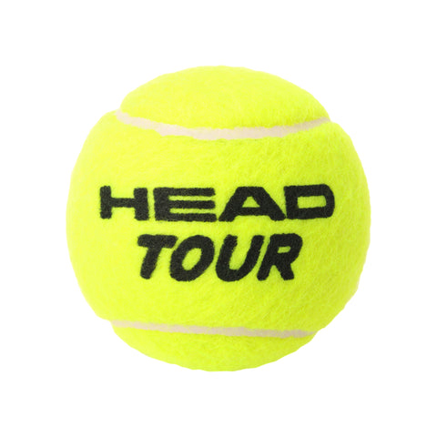 Head Set Bolas Tenis Tour Amarillo, 3 Piezas