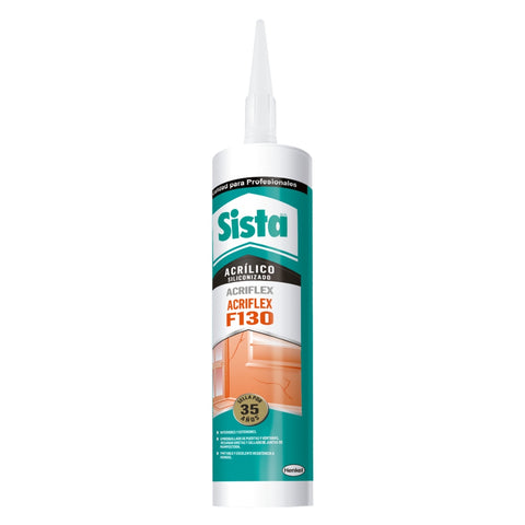 Henkel Silicón Acrílico Sista Acriflex F130 Blanco, 300ml